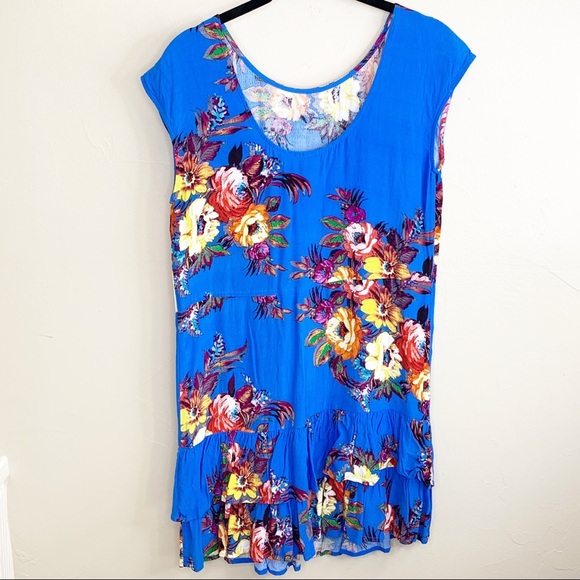 Anthro Konrad + Joseph Mandra Floral Ruffle Tunic - Picture 6 of 9